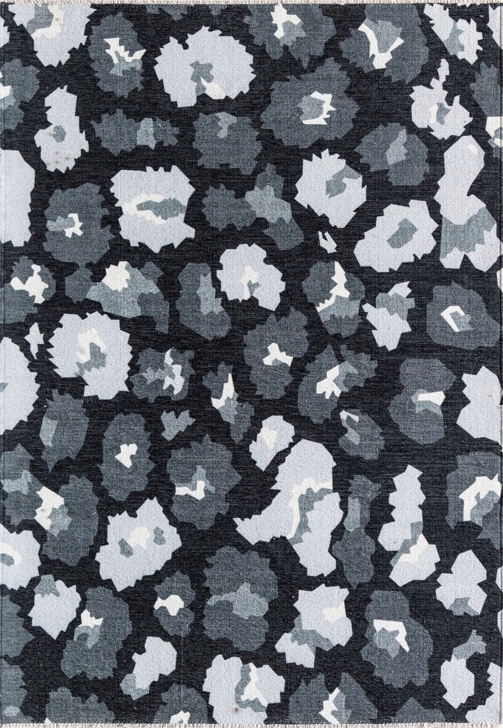 Buraso Black 5'3 x 7' Rug - Thumbnail - Image 1