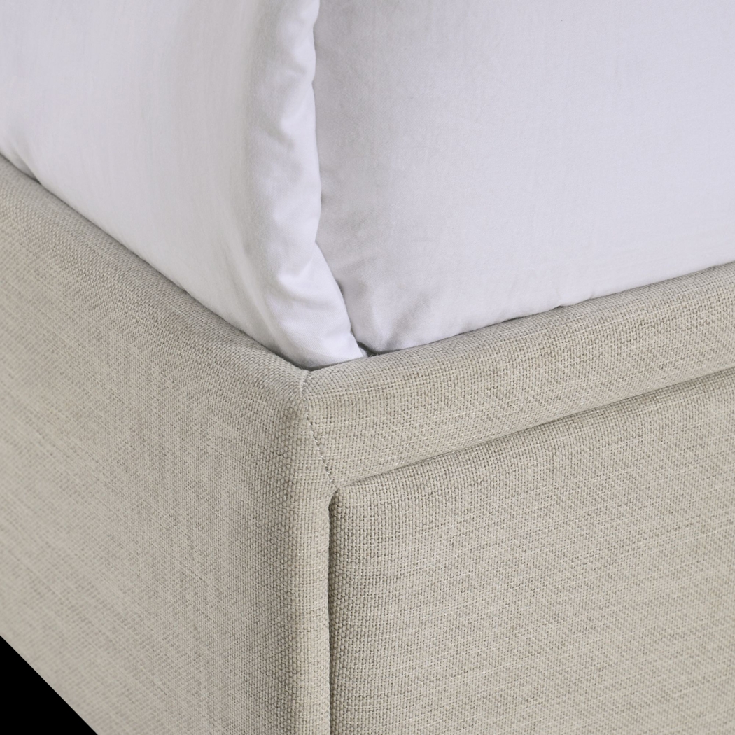 Burchell White Queen Platform Storage Bed - Thumbnail - Image 9