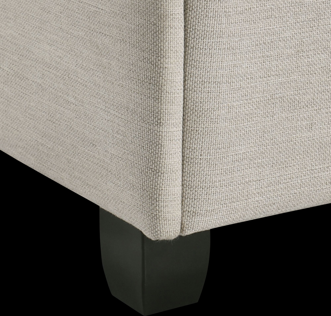 Burchell White Queen Platform Storage Bed - Thumbnail - Image 10