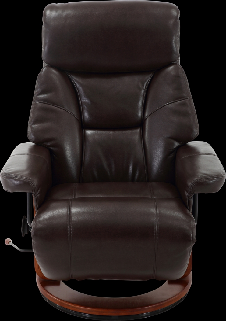 Burdette Brown Recliner - Thumbnail - Image 3