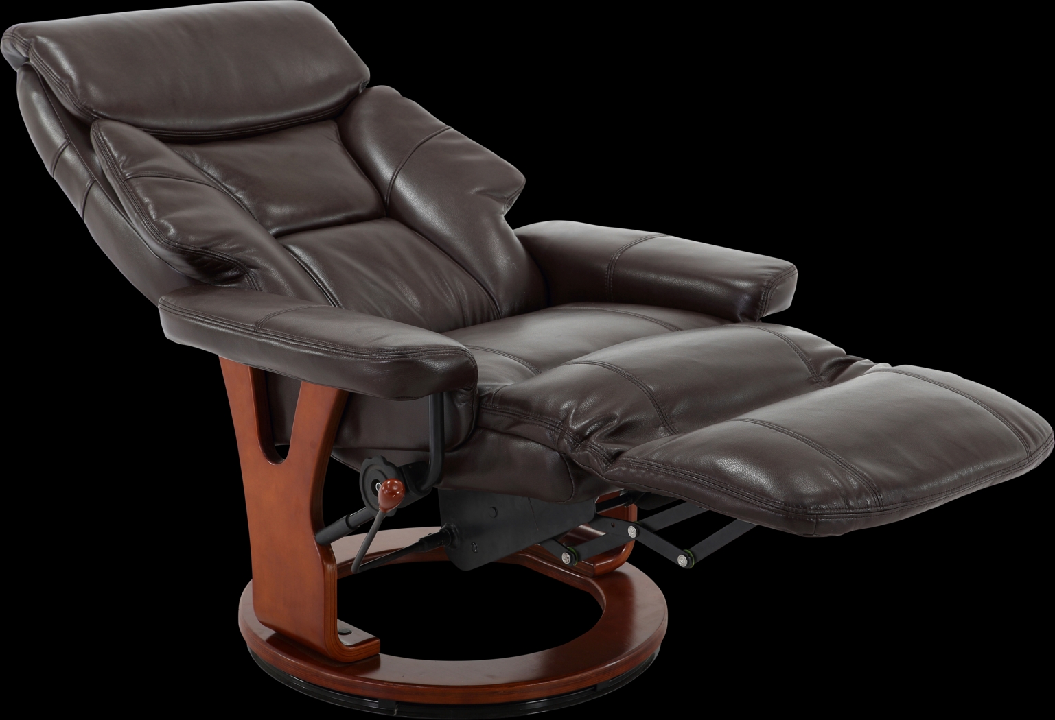 Burdette Brown Recliner - Thumbnail - Image 4