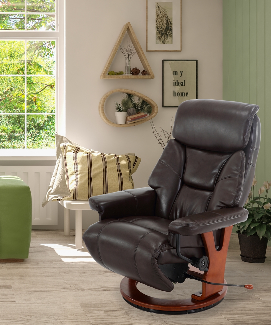 Burdette Brown Recliner - Thumbnail - Image 6