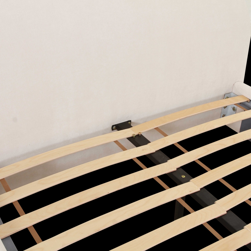 Buremda Cream King Bed - Thumbnail - Image 6