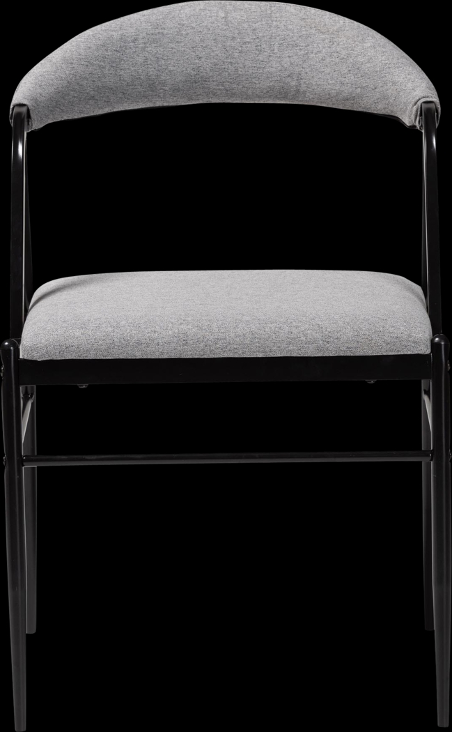 Burgandy Gray Dining Chair, Set of 4 - Thumbnail - Image 5