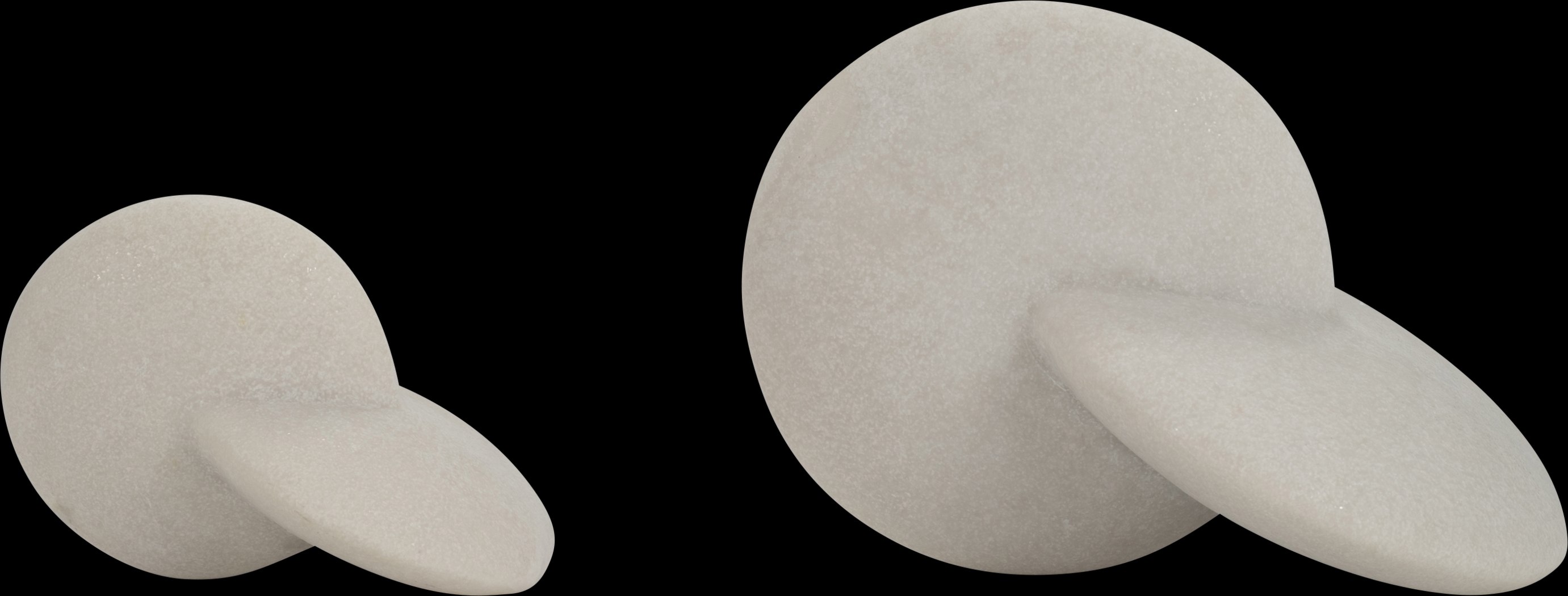 Burgfitch White Sculpture, Set of 2 - Thumbnail - Image 4