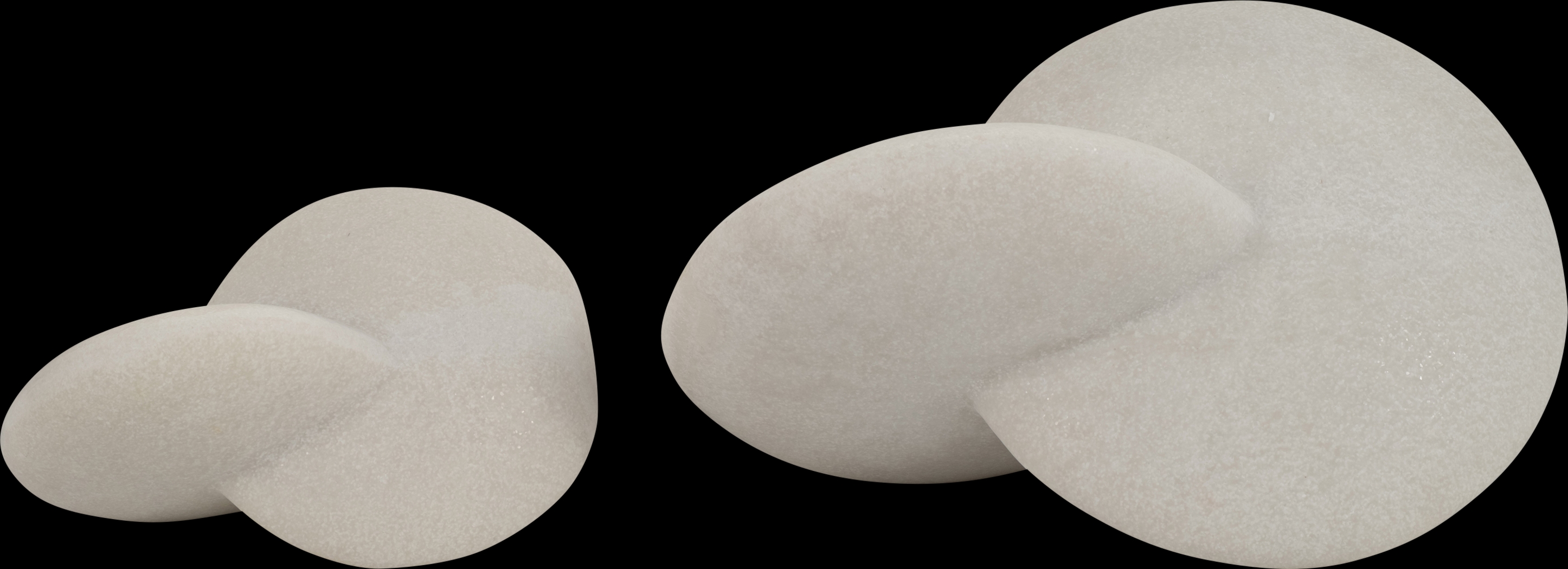 Burgfitch White Sculpture, Set of 2 - Thumbnail - Image 5