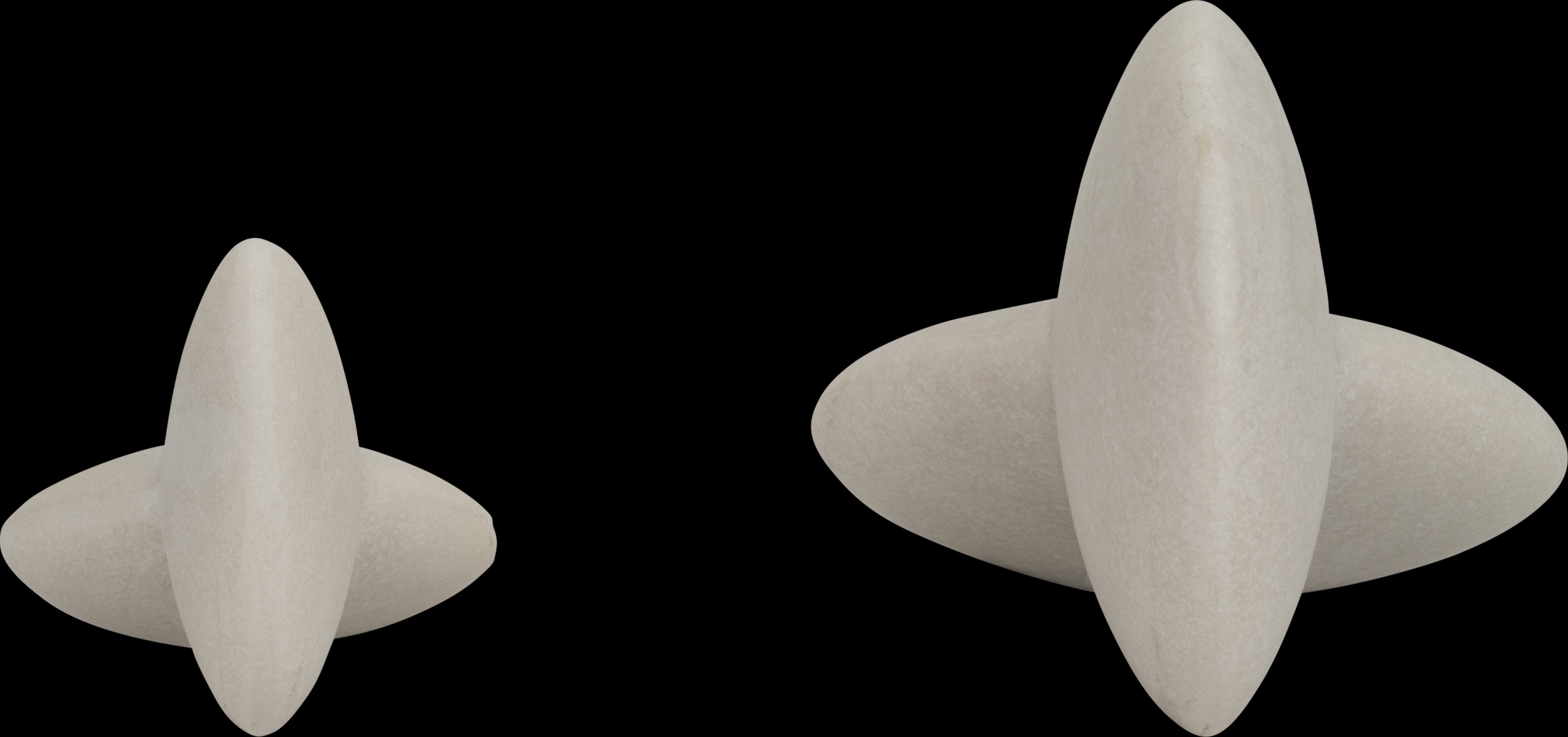 Burgfitch White Sculpture, Set of 2 - Thumbnail - Image 6