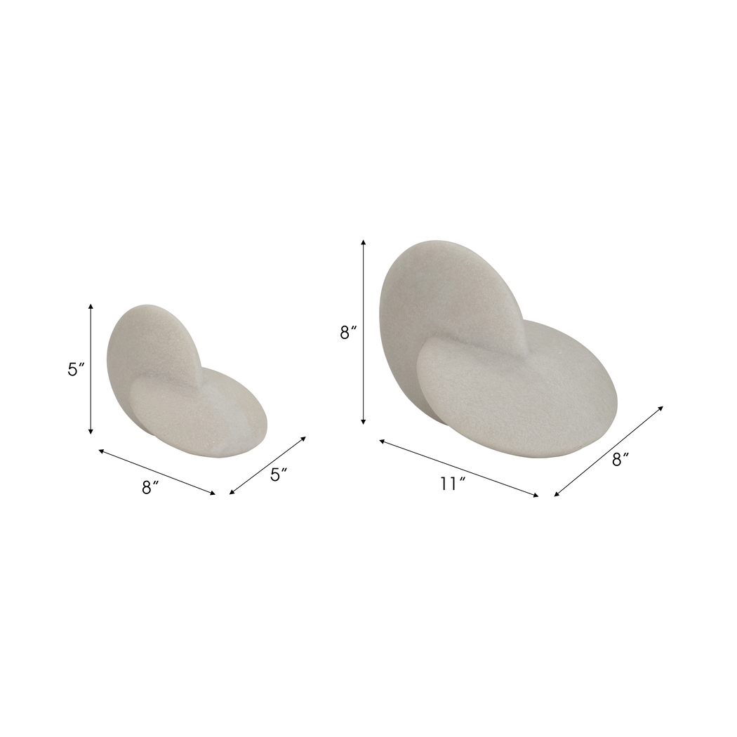 Burgfitch White Sculpture, Set of 2 - Thumbnail - Image 8