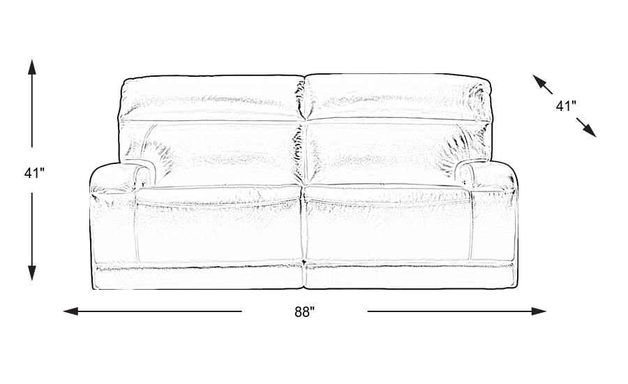 Dimension Image. Please refer to the Dimension Tab on this page for dimension details.