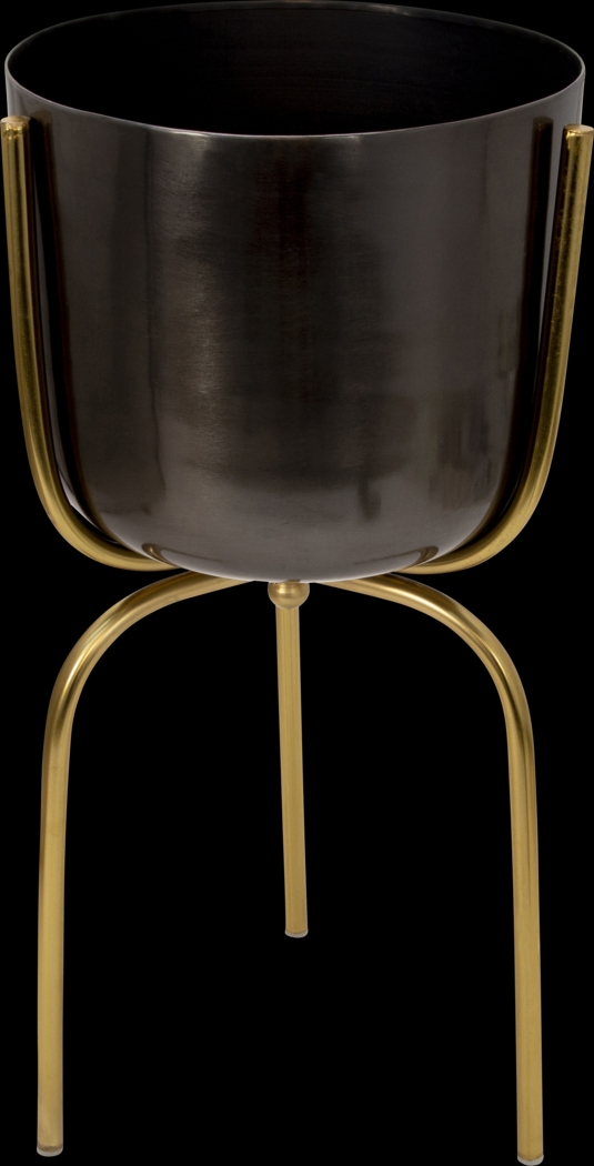 Burgwyn Gunmetal Large Planter - Thumbnail - Image 1