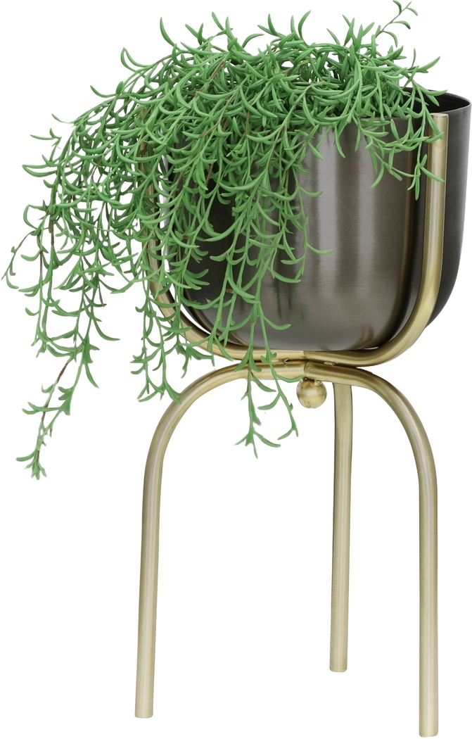 Burgwyn Gunmetal Small Planter - Thumbnail - Image 4