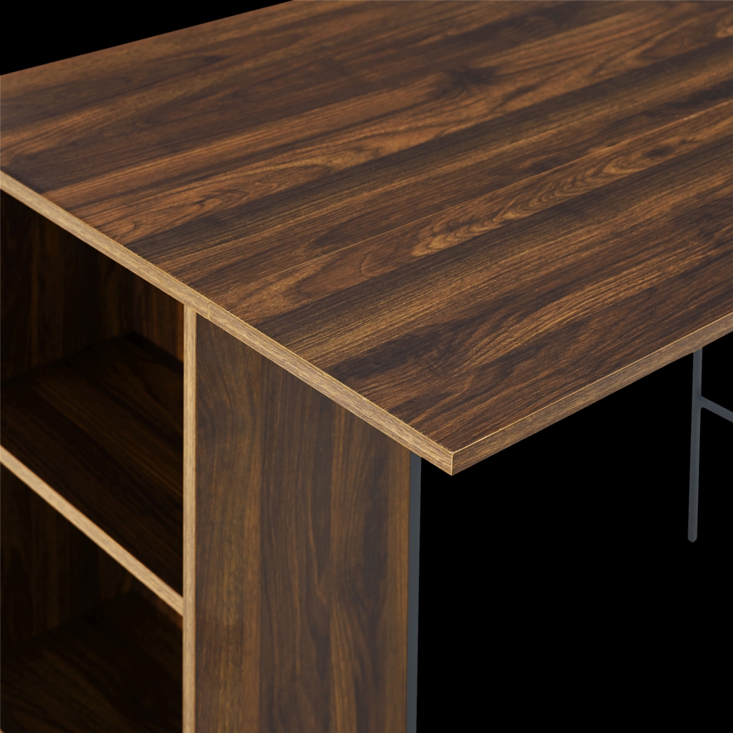 Buritt Walnut Counter Height Table - Thumbnail - Image 3