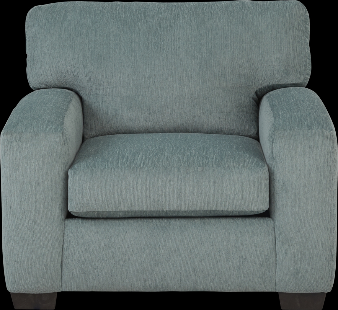 Burke Teal Chair - Thumbnail - Image 2
