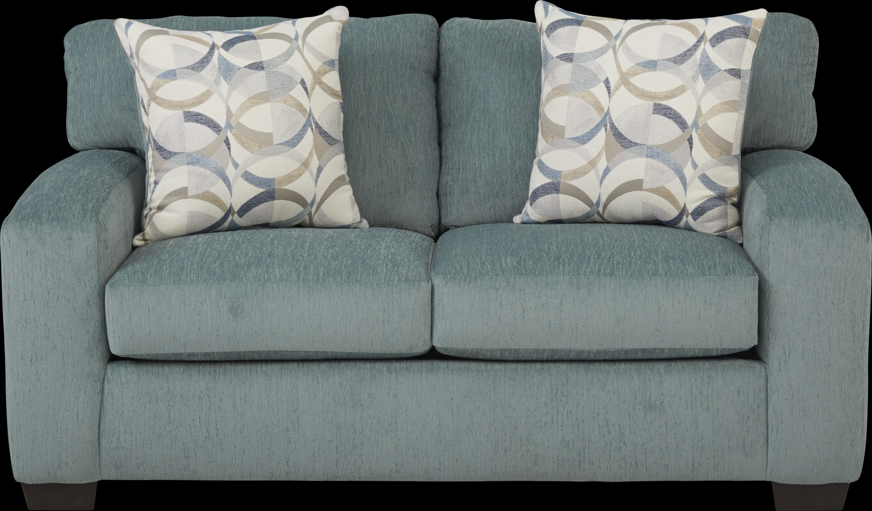 Burke Teal 5 Pc Living Room - Thumbnail - Image 3