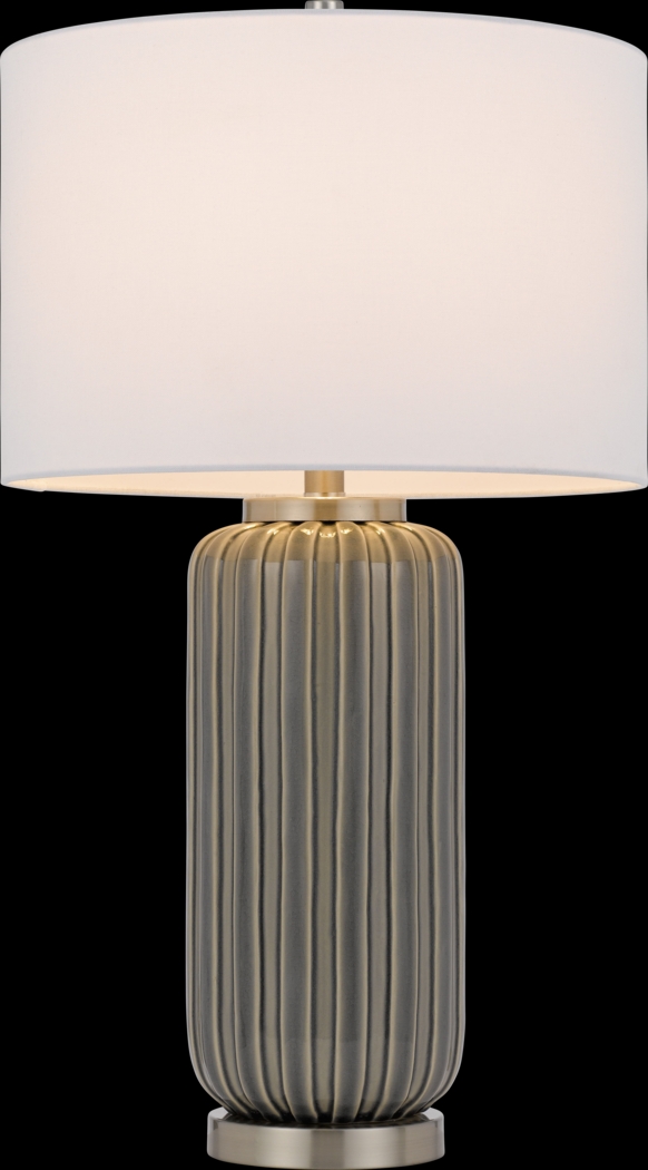 Burkhardt Shade Taupe Lamp - Thumbnail - Image 2