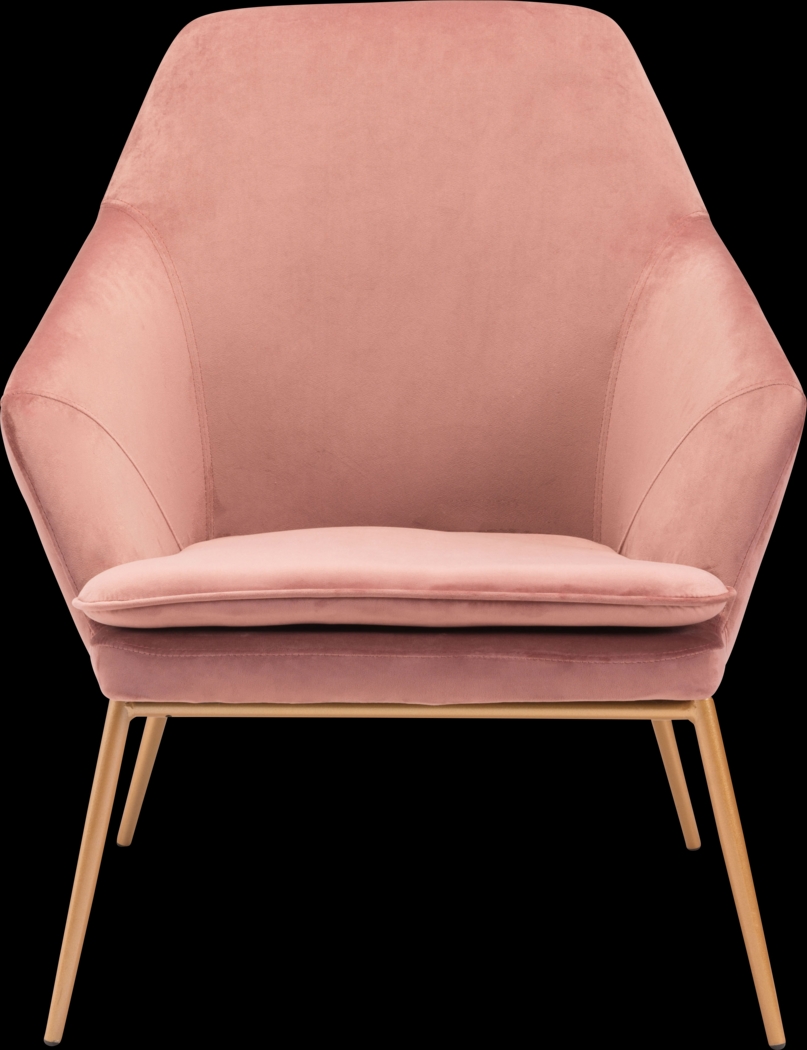 Burklee Pink Accent Chair - Thumbnail - Image 3