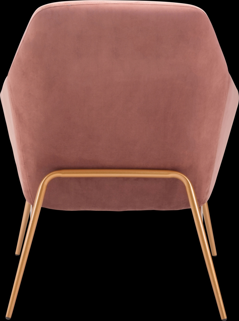 Burklee Pink Accent Chair - Thumbnail - Image 4
