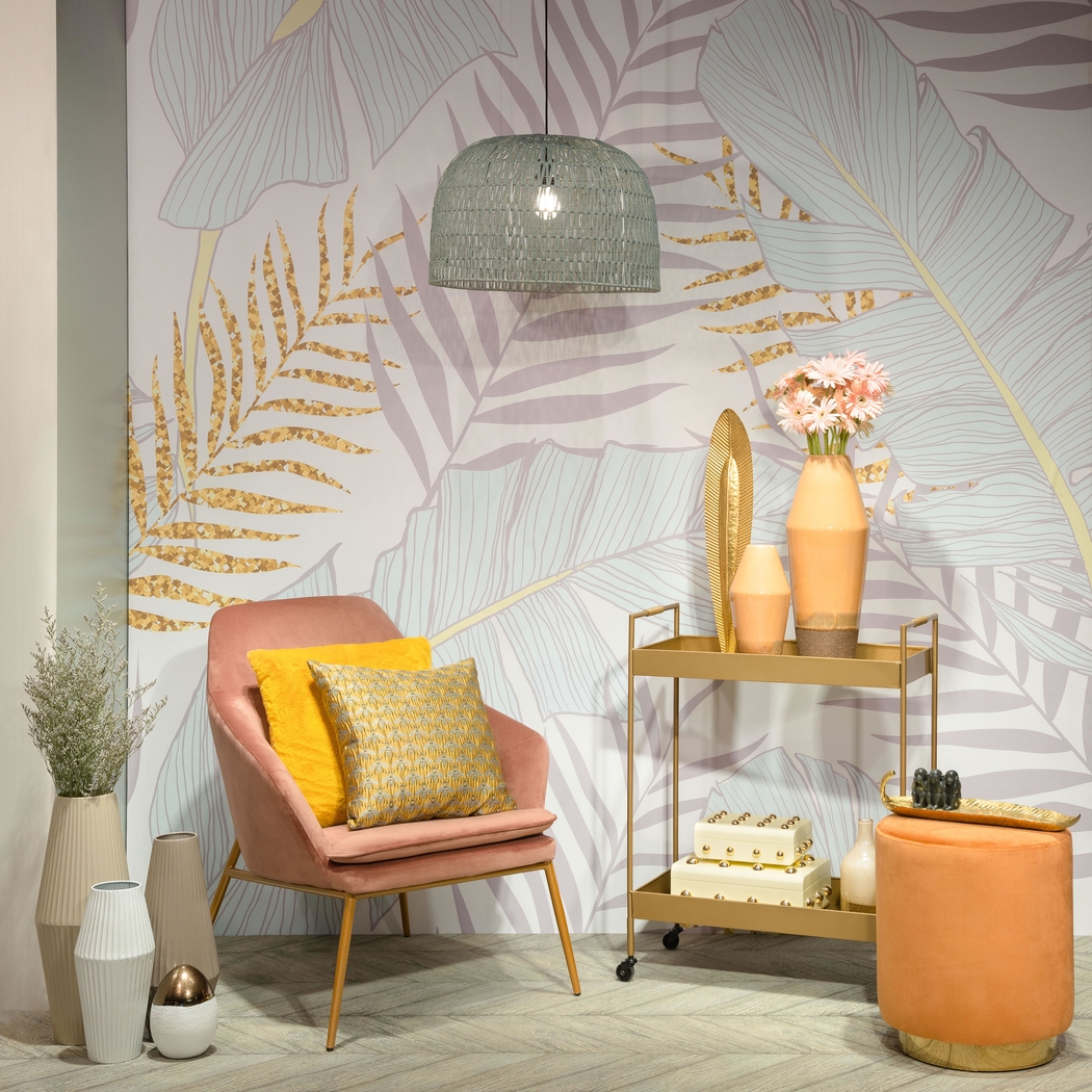 Burklee Pink Accent Chair - Thumbnail - Image 6