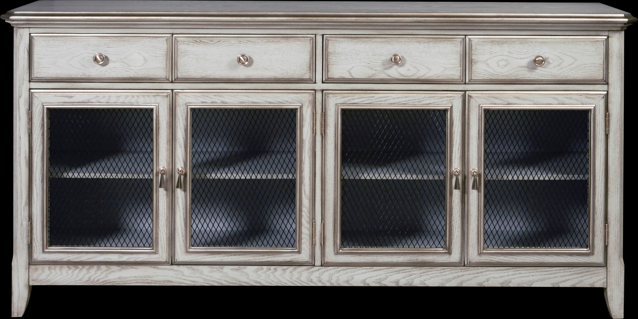 Burlwood Blue Credenza - Thumbnail - Image 2