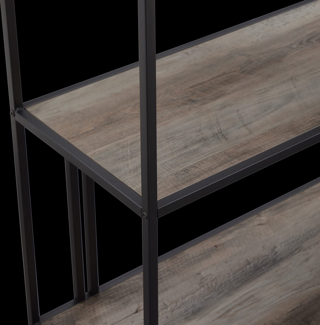 Burlywood Gray Bookcase - Thumbnail - Image 4