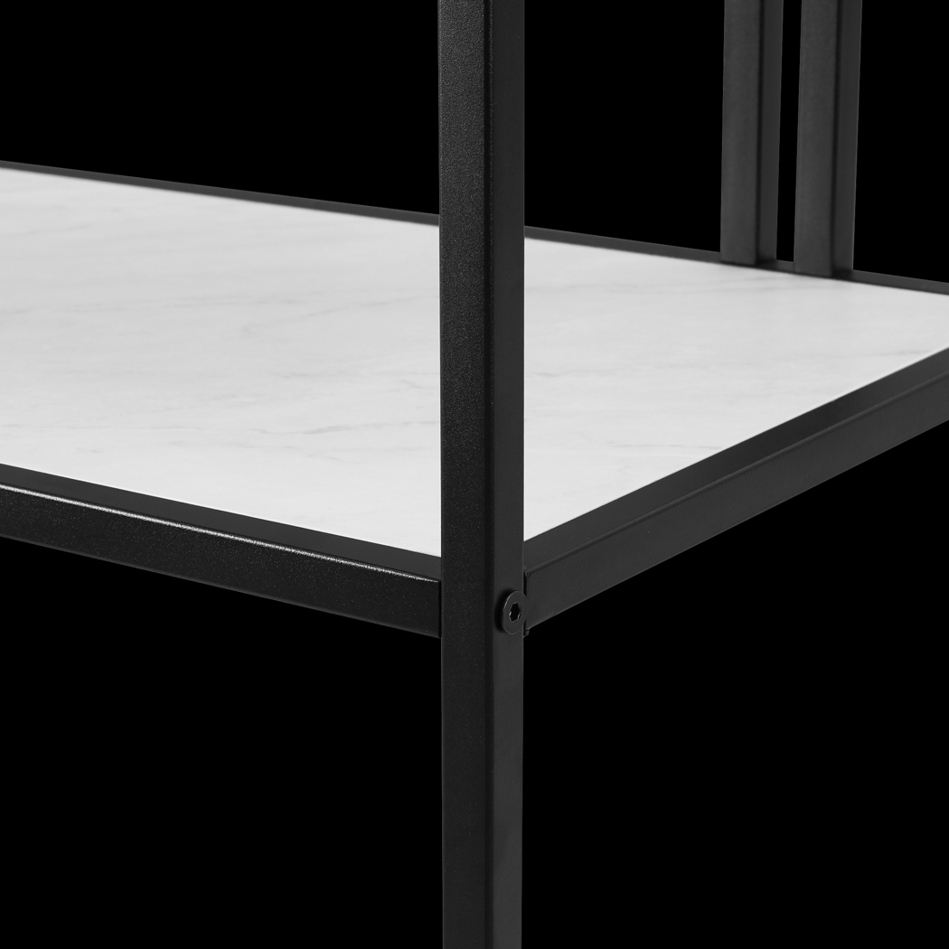 Burlywood White Bookcase - Thumbnail - Image 4