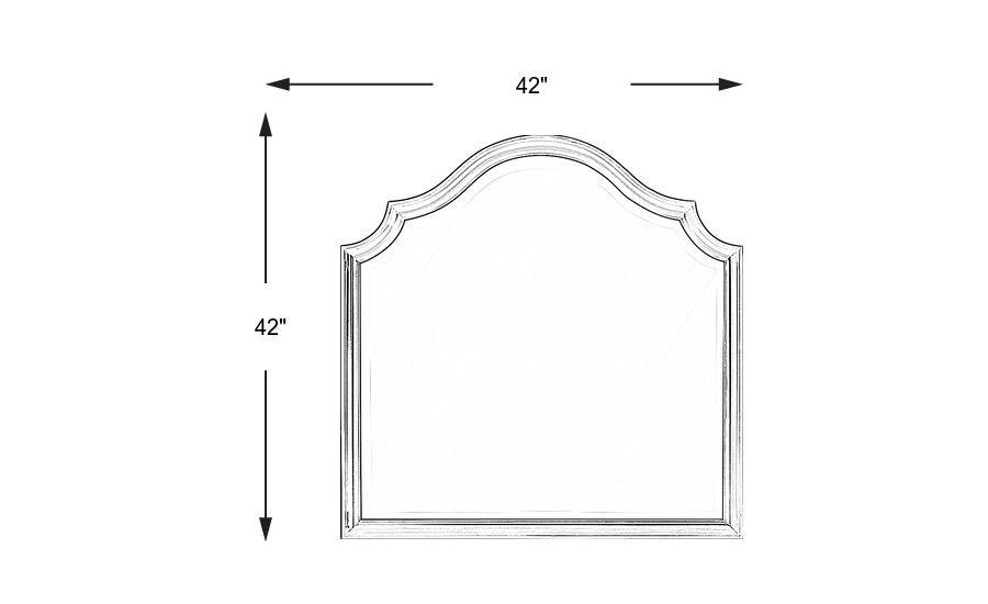 Dimension Image. Please refer to the Dimension Tab on this page for dimension details.