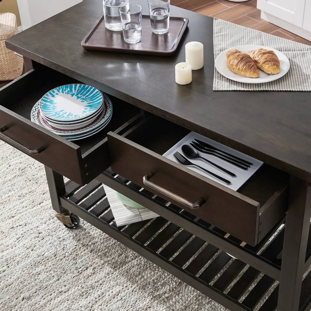 Burnhamwood Tobacco Kitchen Island - Image 5