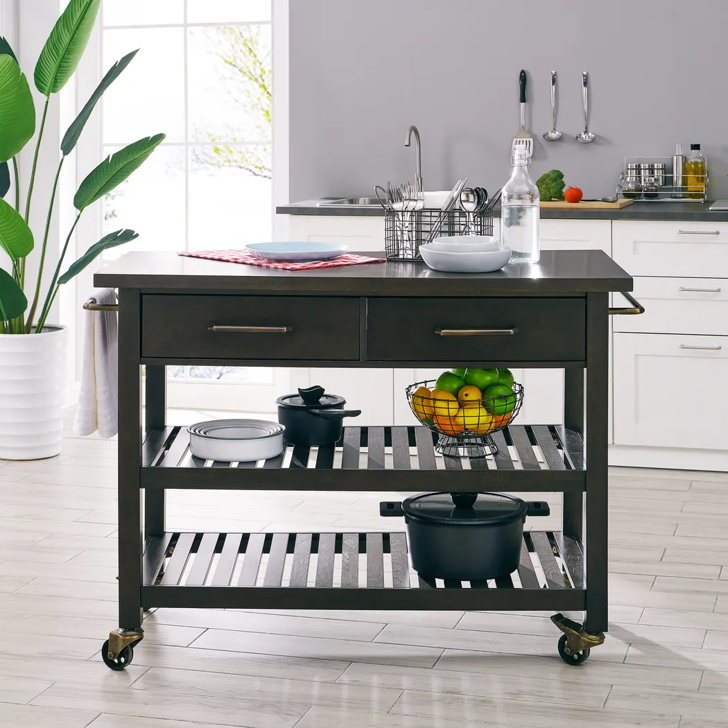 Burnhamwood Tobacco Kitchen Island - Image 6