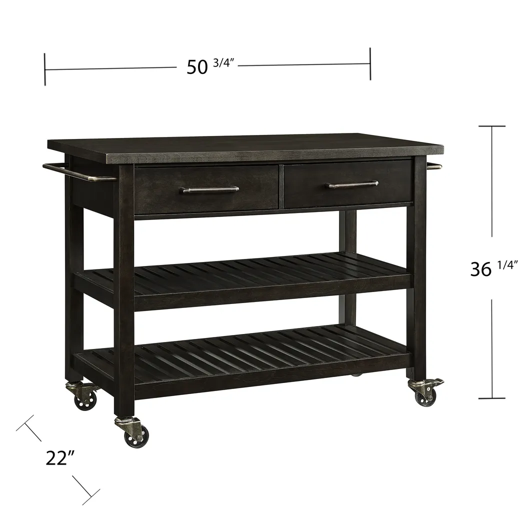 Burnhamwood Tobacco Kitchen Island - Image 7