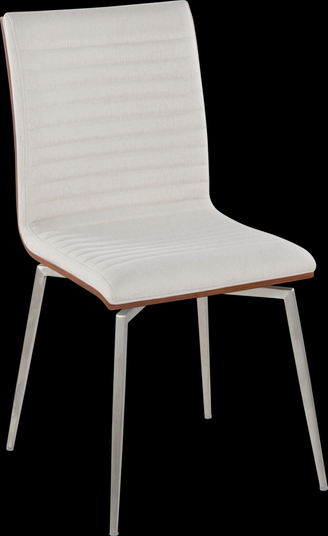 Burnsfield Cream Swivel Side Chair, Set of 2 - Thumbnail - Image 4