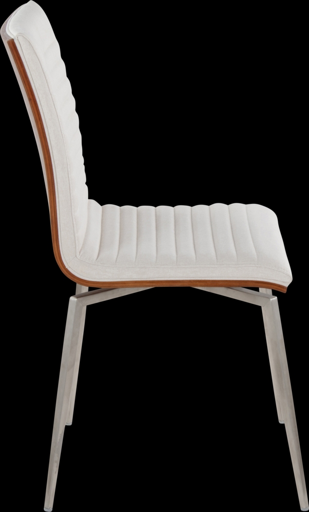 Burnsfield Cream Swivel Side Chair, Set of 2 - Thumbnail - Image 5