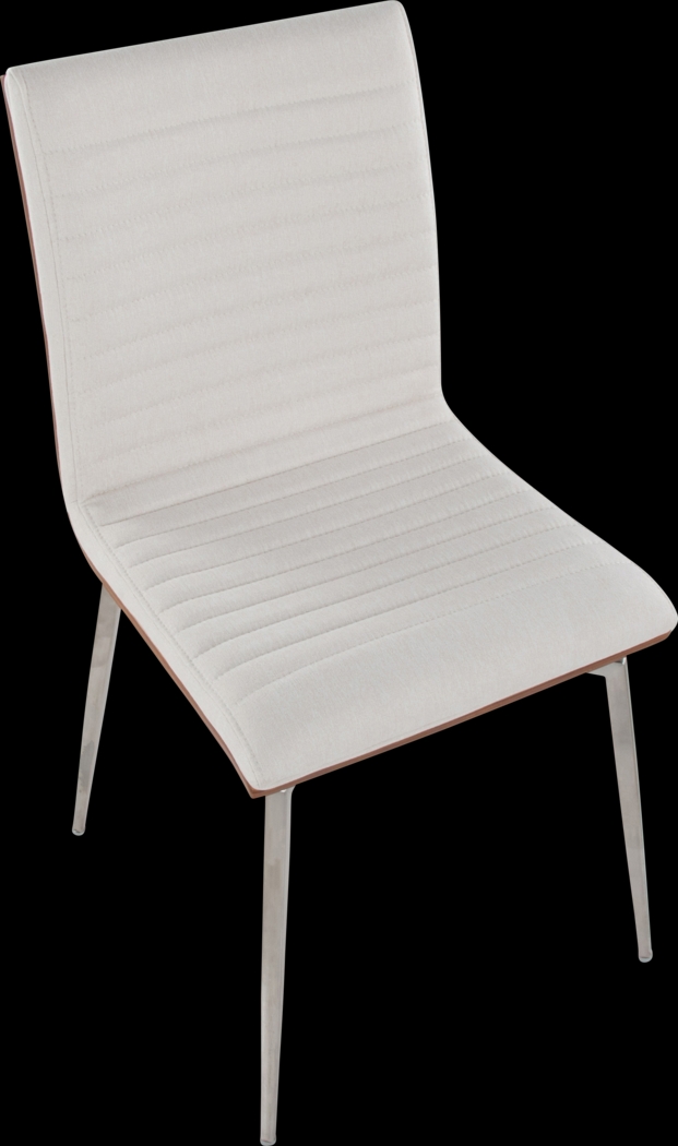 Burnsfield Cream Swivel Side Chair, Set of 2 - Thumbnail - Image 9