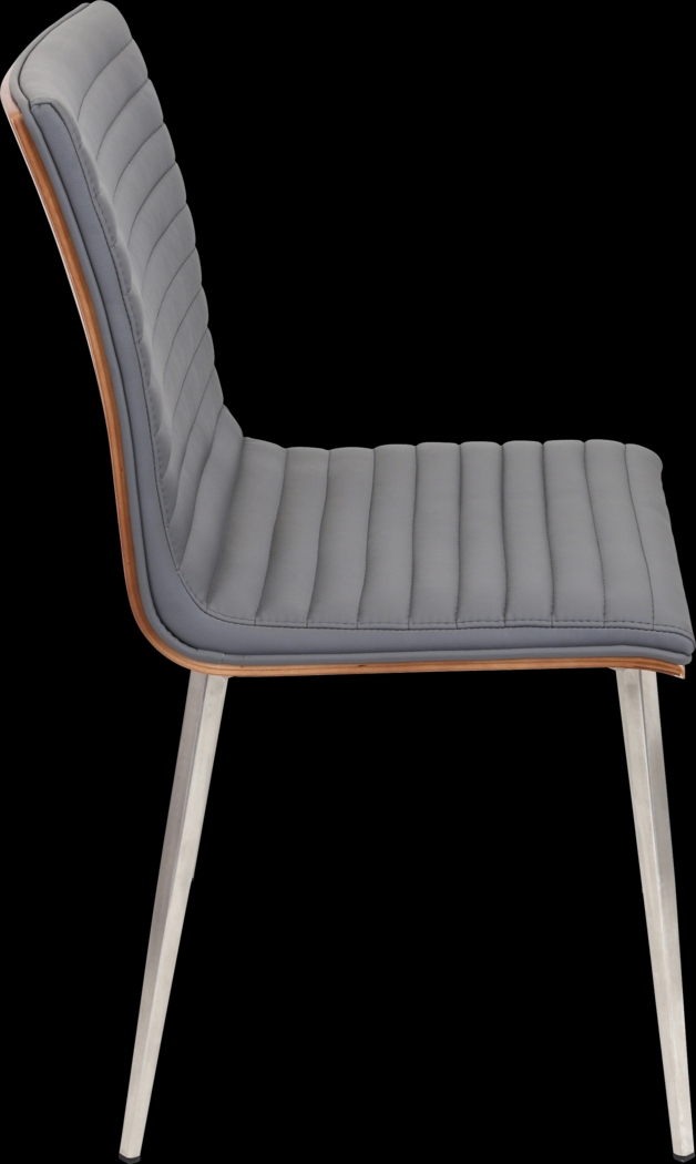 Burnsfield Gray Swivel Side Chair, Set of 2 - Thumbnail - Image 4