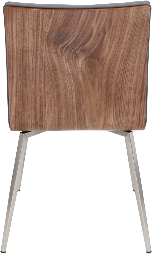 Burnsfield Gray Swivel Side Chair, Set of 2 - Thumbnail - Image 6