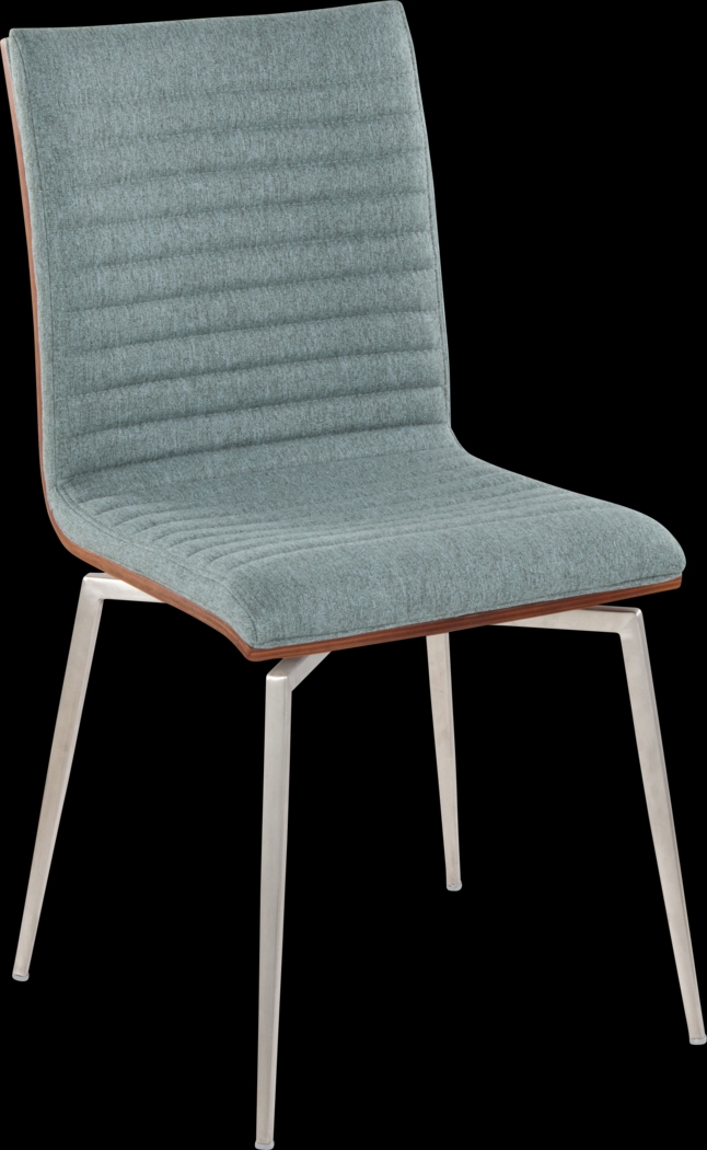 Burnsfield Green Swivel Side Chair, Set of 2 - Thumbnail - Image 4