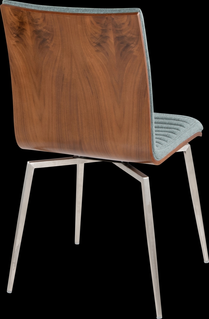 Burnsfield Green Swivel Side Chair, Set of 2 - Thumbnail - Image 6