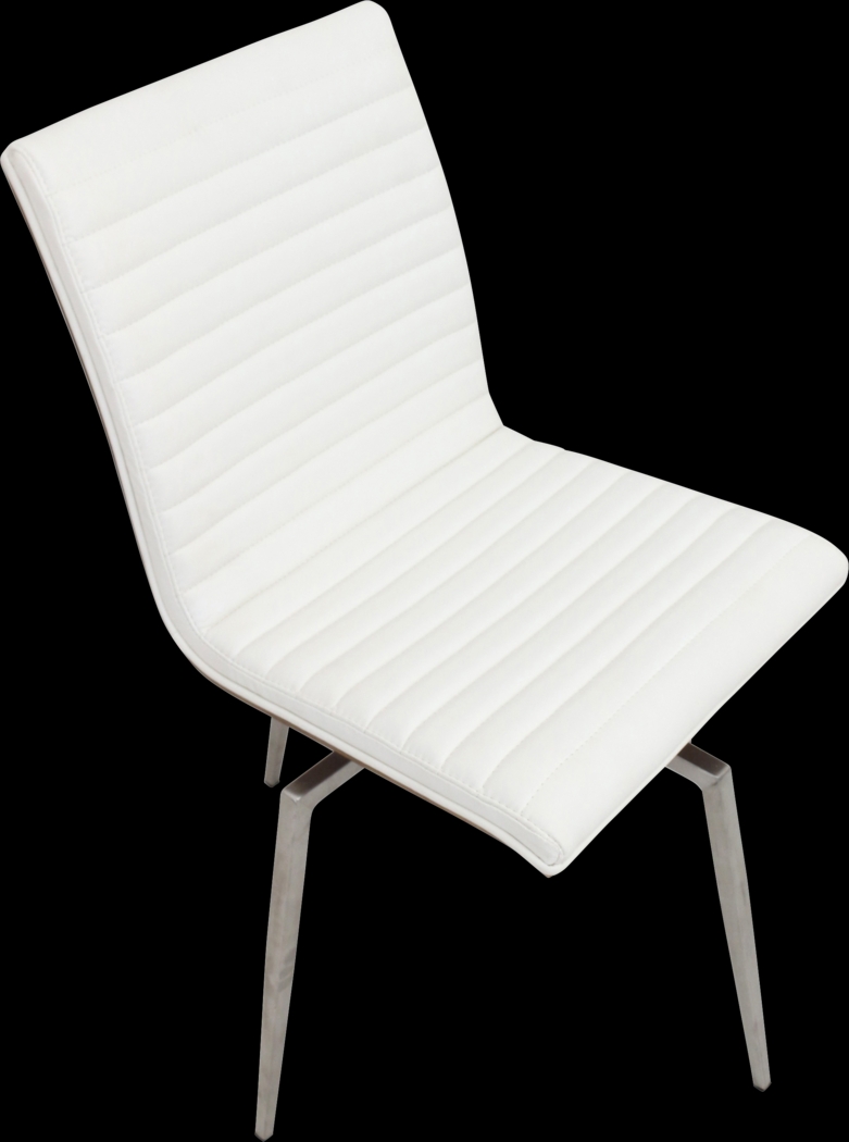 Burnsfield White Swivel Side Chair, Set of 2 - Thumbnail - Image 8