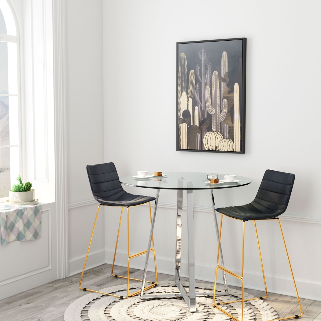 Burnston Black Wall Art - Thumbnail - Image 3