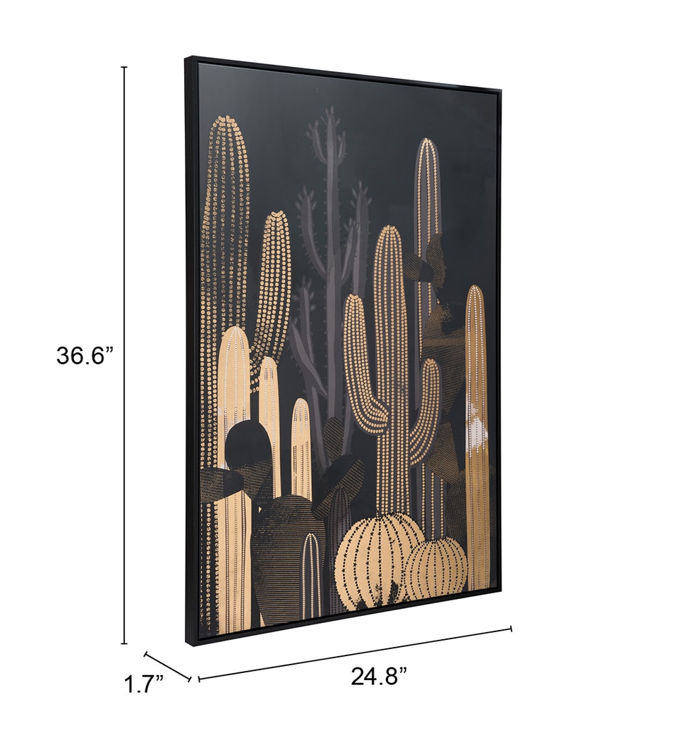 Burnston Black Wall Art - Thumbnail - Image 4