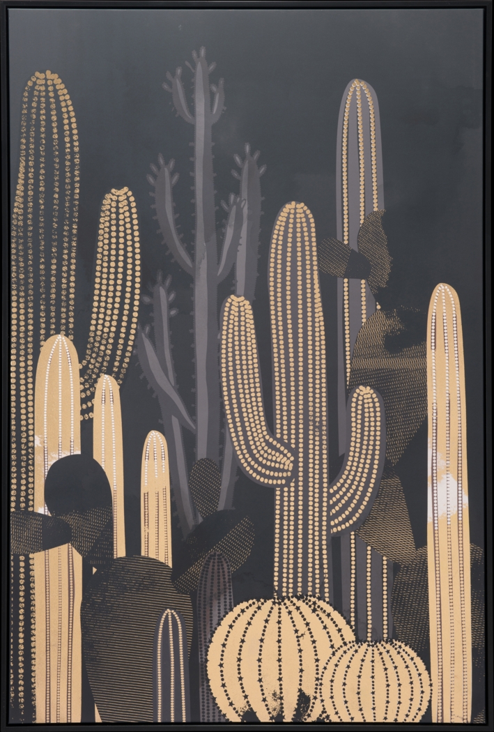 Burnston Black Wall Art - Thumbnail - Image 1