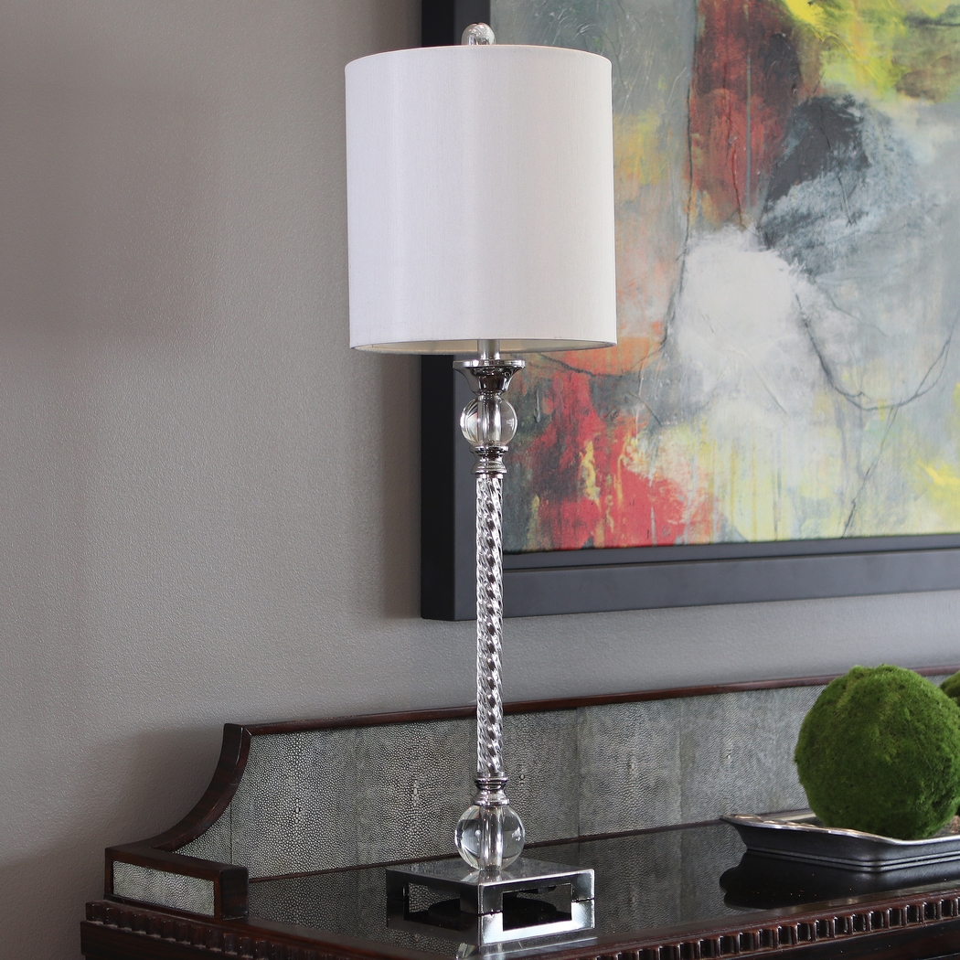 Burnwood Silver Lamp - Thumbnail - Image 3