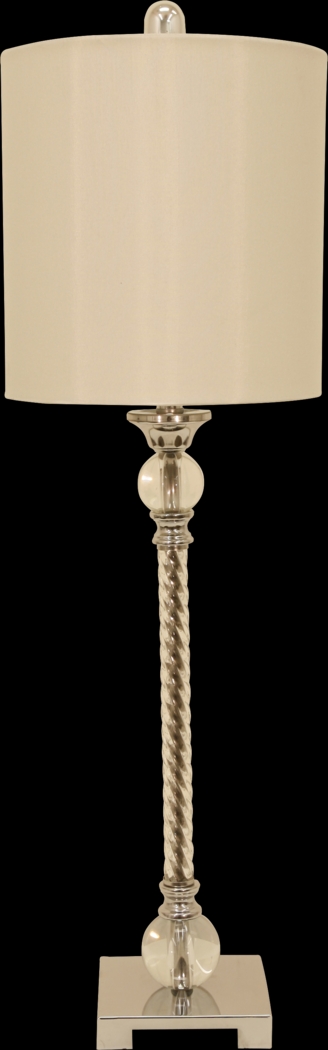 Burnwood Silver Lamp - Thumbnail - Image 1