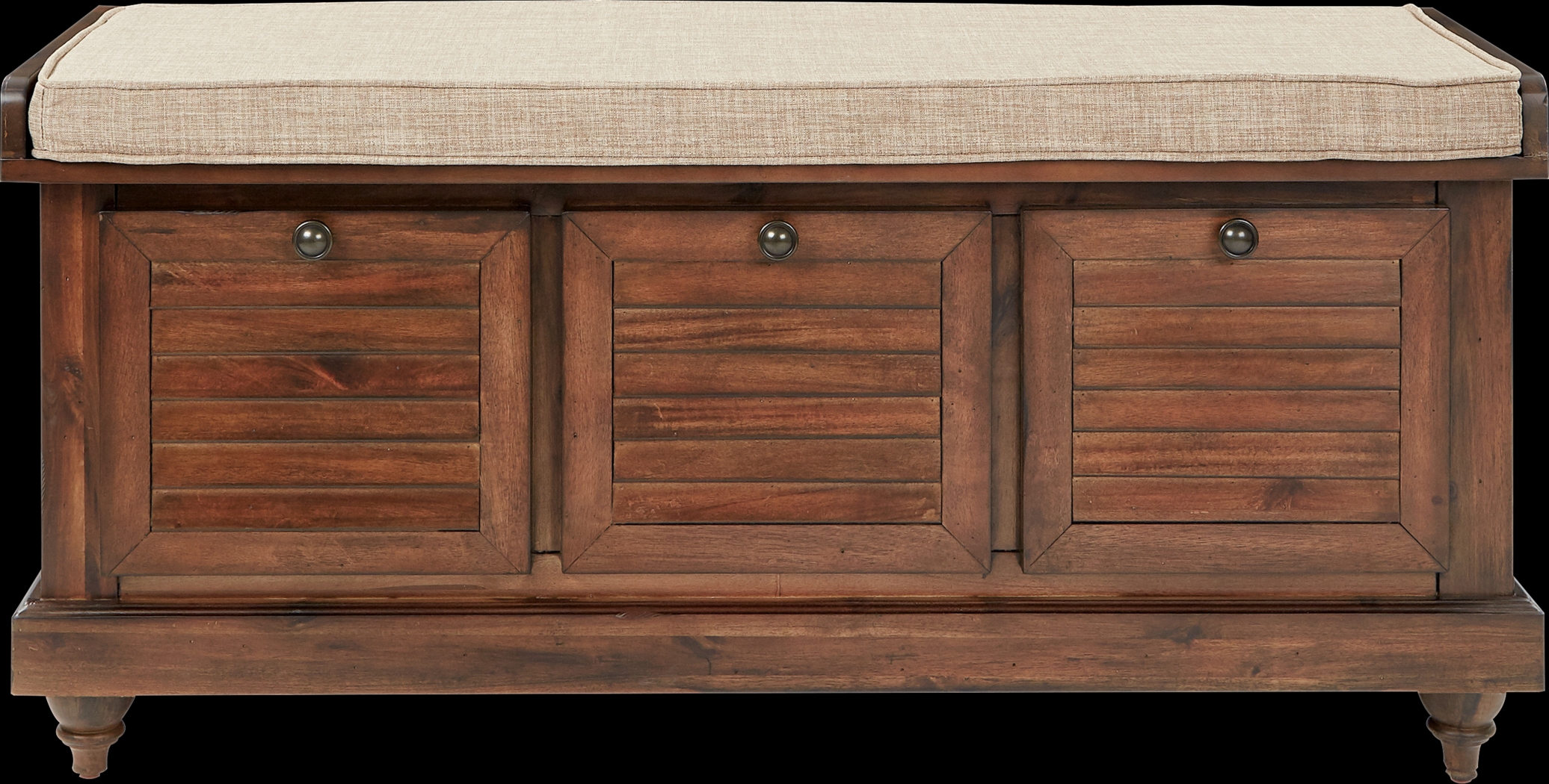 Burrard Brown Storage Bench - Thumbnail - Image 4