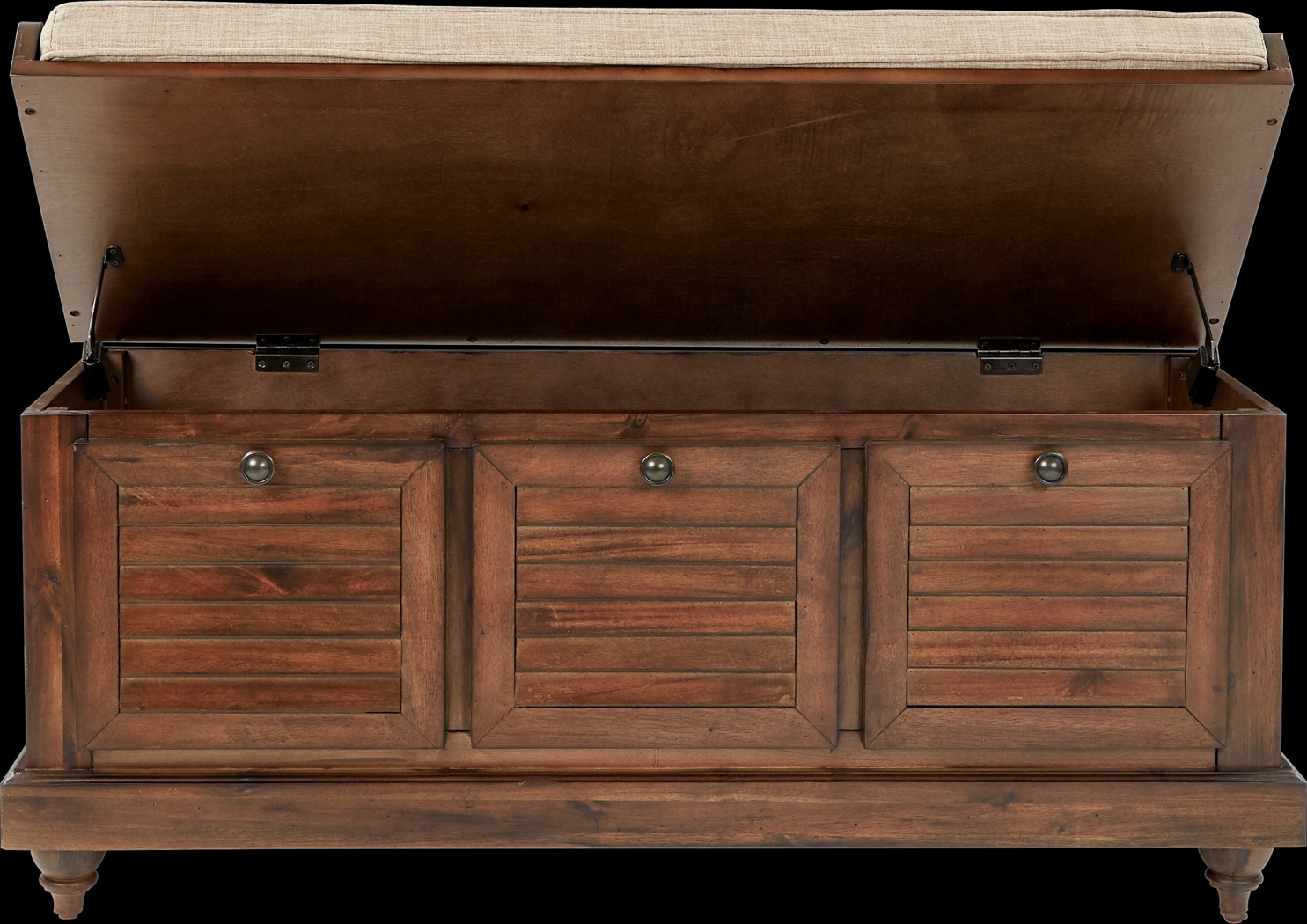 Burrard Brown Storage Bench - Thumbnail - Image 5