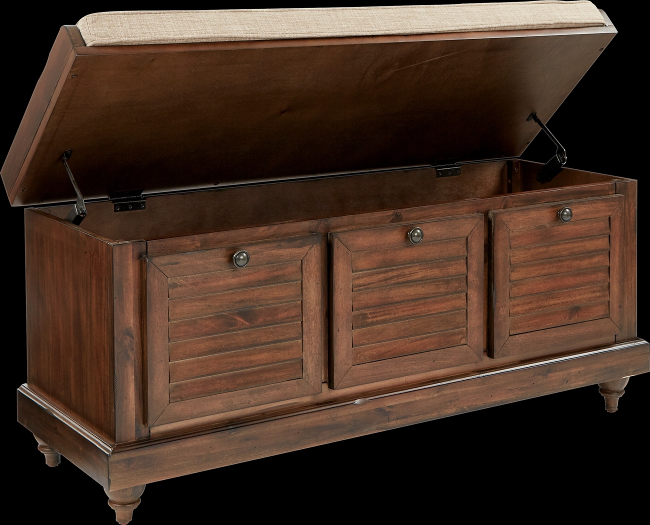 Burrard Brown Storage Bench - Thumbnail - Image 6