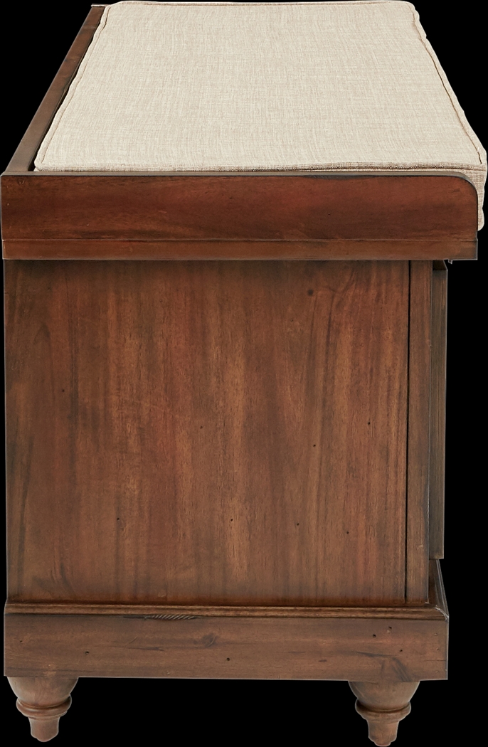 Burrard Brown Storage Bench - Thumbnail - Image 7