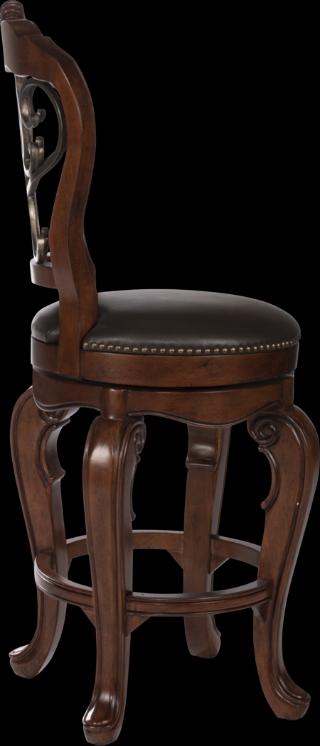 Burrell Brown Barstool - Thumbnail - Image 3