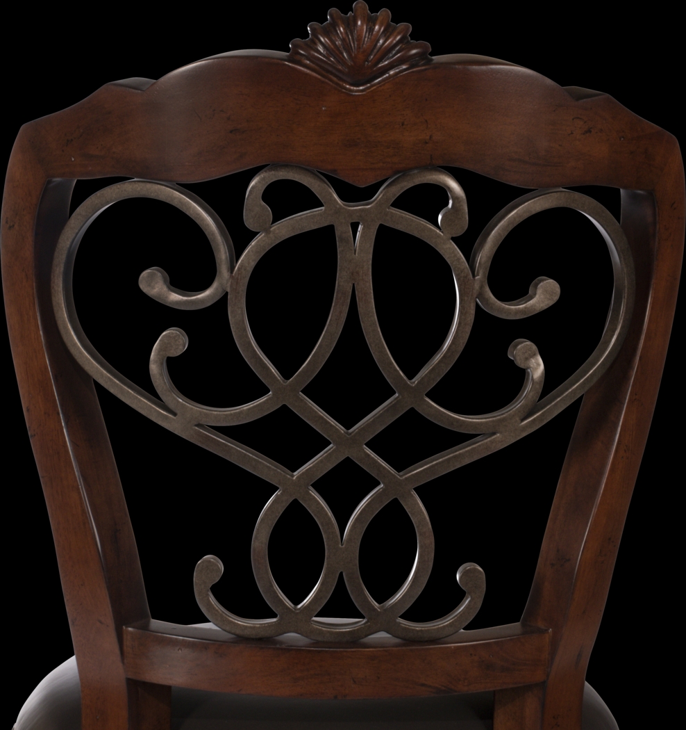 Burrell Brown Counter Height Stool - Thumbnail - Image 5