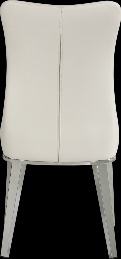 Tobian White 5 Pc Dining Room With Burrette Side Chairs - Thumbnail - Image 6