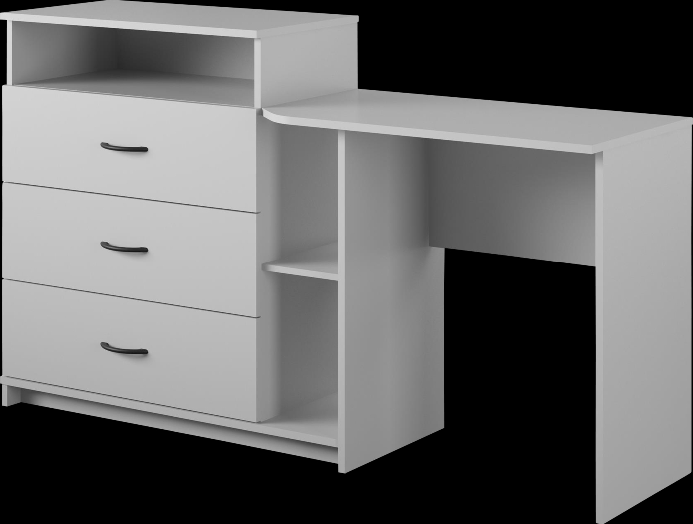 Burritt Gray Desk - Thumbnail - Image 3